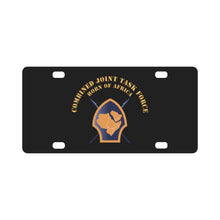 Load image into Gallery viewer, Combined Joint Task Force - Horn of Africa - X 300 Classic License Plate
