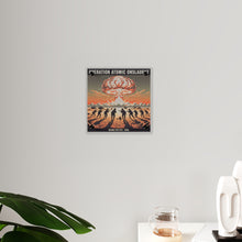 Load image into Gallery viewer, Acrylic Wall Art Panel - Atomic Testing in Nevada Desert Operation Fury - Toward the attack
