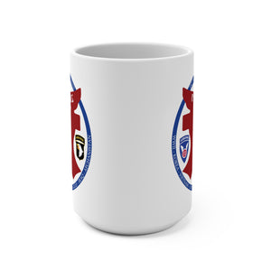 White Mug 15oz - 187th INF Regiment - Rakkasans - Special