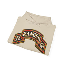 Load image into Gallery viewer, Hoodie – Army - 75th Ranger Regiment - Ranger Scroll - 3D - Enhanced
