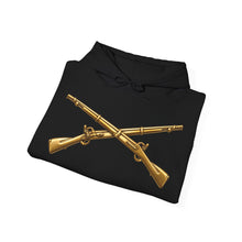 Load image into Gallery viewer, Hoodie – Army - Infantry Branch Insignia - no text - Gold - 3D - Enhanced
