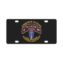 Load image into Gallery viewer, SOF - 4th Ranger Training Battalion - ABN RGR - FBGA X 300 Classic License Plate
