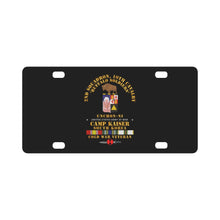 Load image into Gallery viewer, Army - 2nd Squadron 10th Cavalry - 7th ID - Camp Kaiser Korea - Unchon-Ni Classic License Plate
