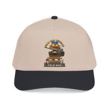 Load image into Gallery viewer, Mid Profile Baseball Cap - Army - Cold War Vet - 4th Bn 73rd Armor - 1st Inf Div - Panzer Kaserne Boblingen, FRG - M60A1 Tank w COLD SVC - 3D Enhanced X 300

