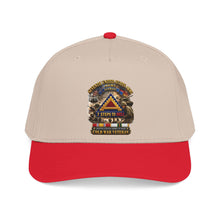 Load image into Gallery viewer, Mid Profile Baseball Cap - Army -  7th Unites States Army - 7 Steps to Hell w Germany Tab - SS w COLD WAR SVC - 3D - Enhanced
