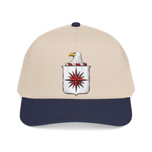 Load image into Gallery viewer, Mid Profile Baseball Cap - COA - Central Intelligence Agency (CIA)  wo Txt - 3D - Enhanced

