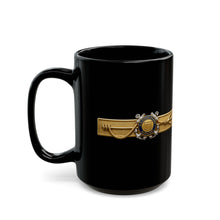 Load image into Gallery viewer, Black Mug  (15oz) - USCG - Marine Safe2wqty - Auxiliary wo txt - 3D - Enhanced
