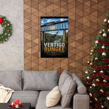 Load image into Gallery viewer, Vertigo Bungee Matte Poster — "Leap Into the Extraordinary"
