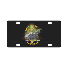 Load image into Gallery viewer, Army - Vietnam Combat Vet - w APCs- Ambush Classic License Plate
