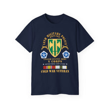 Load image into Gallery viewer, Unisex Ultra Cotton Tee - Army - 18th MP Brigade - V Corps-  COLD SVC X 300
