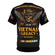 Load image into Gallery viewer, 425th Infantry Long Range Surveillance Patrol Vietnam Tribute Tee
