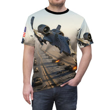Load image into Gallery viewer, Unisex Tee - A-10 Attack Gulf War - Highway of Death All Over Print Design
