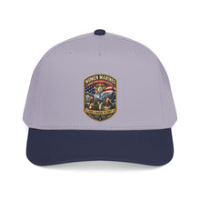 Load image into Gallery viewer, Mid Profile Baseball Cap - Women Marines - Marine Corps Womens Reserve - WWII - 3D - Enhanced
