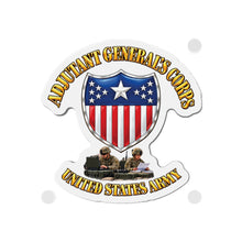 Load image into Gallery viewer, Die-Cut Magnet - Army - Adjutant General's Corps - Tactical - 3D - Enhanced

