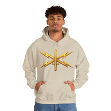 Load image into Gallery viewer, Hoodie – Army Cyber Corps Branch Insignia - 3D - Enhanced
