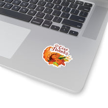 Load image into Gallery viewer, Kiss-Cut Stickers - Thanksgiving - Give Thanks
