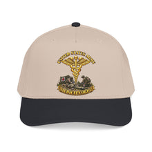 Load image into Gallery viewer, Mid Profile Baseball Cap - Army - Medical Corps - US Army w Scene - 3D - Enhanced
