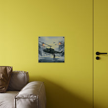 Load image into Gallery viewer, Acrylic Wall Art Panel - Rescue Mission from Majon-ni and Samdong-ni attack - Korean War
