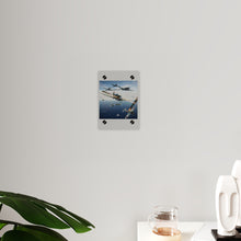 Load image into Gallery viewer, Acrylic Wall Art Panel - Curtis P-40 Kittyhawk w Machine Guns Blazing
