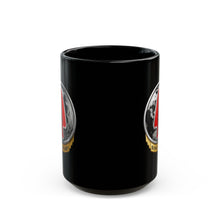 Load image into Gallery viewer, Black Mug  (15oz) - Army - USASOC - Sine Pari - Delta Force wo txt - 3D - Enhanced
