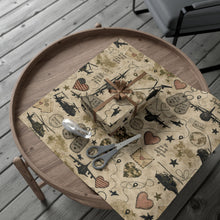 Load image into Gallery viewer, Gift Wrap Paper — Deployment Love
