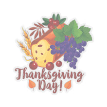 Load image into Gallery viewer, Kiss-Cut Stickers - Thanksgiving Day - Bread
