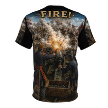 Load image into Gallery viewer, Union Battery - Lt Alonzo Cushing - 3 July 1963 Tribute Tee - Gettysburg, PA, "The Defense That Saved the Union"

