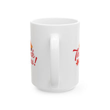 Load image into Gallery viewer, White Ceramic Mug - 11oz &amp; 15oz - Thank you
