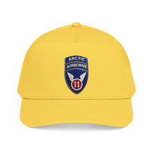 Load image into Gallery viewer, Mid Profile Baseball Cap - 11th Airborne Division w Arctic Tab wo txt - 3D - Enhanced
