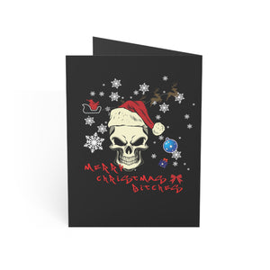 Greeting Cards (1, 10, 30, and 50pcs) - Merry Christmas Bitches