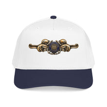 Load image into Gallery viewer, Mid Profile Baseball Cap - USCG - Cutterman - Auxiliary wo txt - 3D - Enhanced
