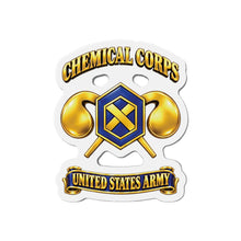 Load image into Gallery viewer, Die-Cut Magnet - Army - Chemical Corps - 3D - Enhanced
