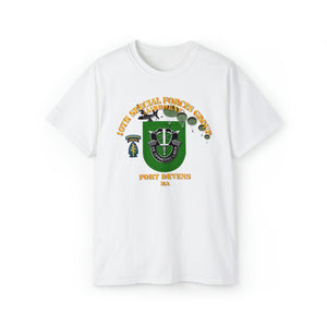 Unisex Ultra Cotton Tee - Sof - 10th SFG - Ft Devens Ma