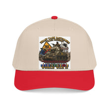 Load image into Gallery viewer, Mid Profile Baseball Cap - Army - 761st Tank Battalion - Black Panthers - w Tank w - KITT SSI WWII  EU SVC - 3D - Enhanced
