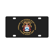 Load image into Gallery viewer, Army - School - CGSC - Fort Leavenworth X 300 Classic License Plate
