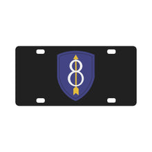 Load image into Gallery viewer, SSI - 8th Infantry Division wo Txt X 300 Classic License Plate
