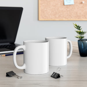 Black and White Ceramic Mug (11oz, 15oz) - Plain Blank Mug