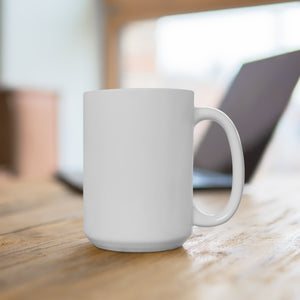 Black and White Ceramic Mug (11oz, 15oz) - Plain Blank Mug