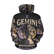 Load image into Gallery viewer, Gemini - Multitasking my personalities Men's All Over Print Hoodie (USA Size)
