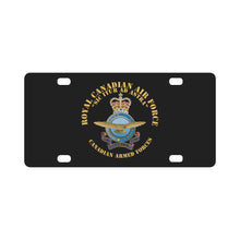 Load image into Gallery viewer, Canada - Royal Canadian Air Force - Sic itur ad astra X 300 Classic License Plate
