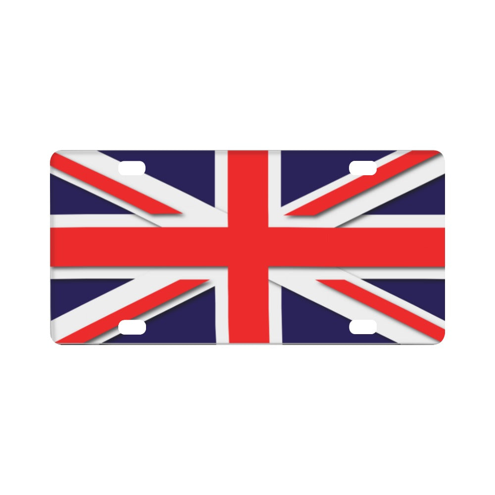 UK - Flag Classic License Plate