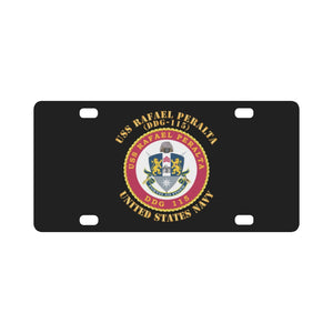 Navy - USS Rafael Peralta (DDG-115) X 300 Classic License Plate