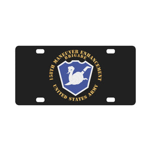 SSI - 158th Maneuver Enhancement Brigade - US Army X 300 Classic License Plate