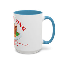 Load image into Gallery viewer, Accent Coffee Mug - Thanksgiving Dinner
