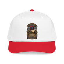 Load image into Gallery viewer, Mid Profile Baseball Cap - Army  - 82nd Airborne Division - WWII to NOW - All American Division - 3D - Enhanced
