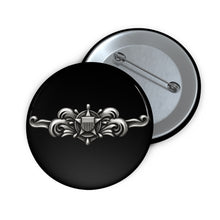 Load image into Gallery viewer, Custom Pin Buttons - USCG - Cutterman - Enlisted wo txt - 3D - Enhanced
