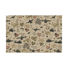 Load image into Gallery viewer, Gift Wrap Paper — Deployment Love
