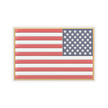 Load image into Gallery viewer, Kiss-Cut United States Flag 3D Enhanced Sticker
