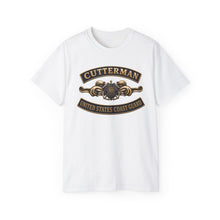 Load image into Gallery viewer, Unisex Ultra Cotton Tee - USCG - Cutterman - Auxiliary w txt - 3D - Enhanced
