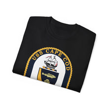 Load image into Gallery viewer, Unisex Ultra Cotton Tee - Navy - USS Cape Cod (AD 43) wo txt X 300
